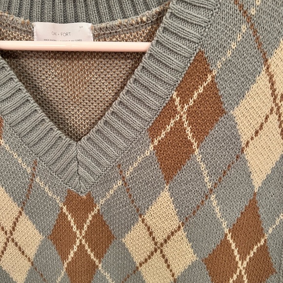 Oak+Fort knit sweater vest - Picture 3 of 3